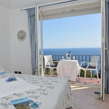 Marvelous Sea View Villa Capri Bagian luar foto