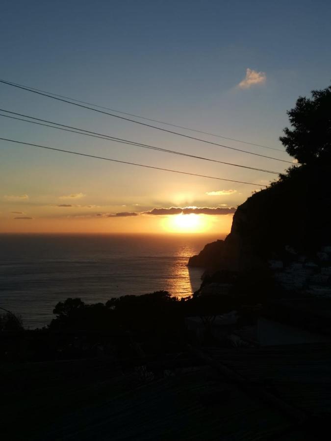 Marvelous Sea View Villa Capri Bagian luar foto