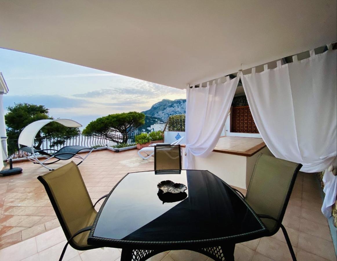 Marvelous Sea View Villa Capri Bagian luar foto