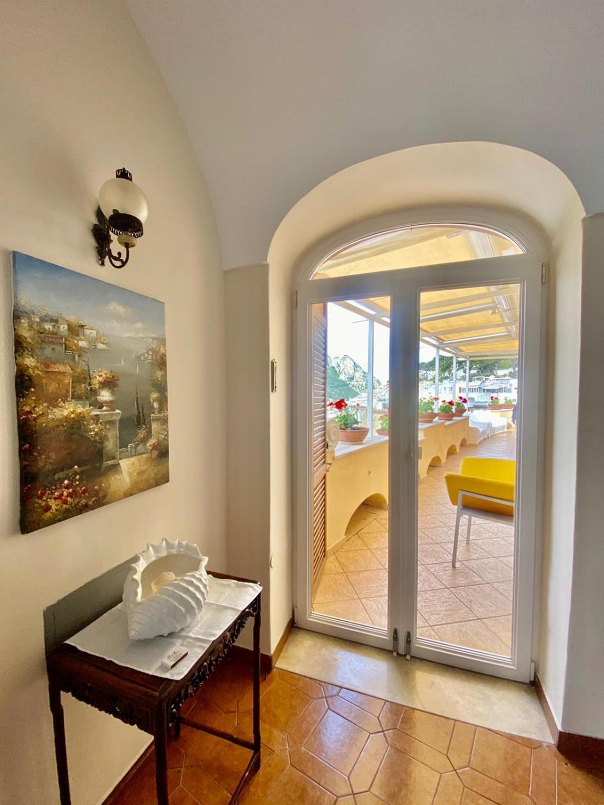 Marvelous Sea View Villa Capri Bagian luar foto