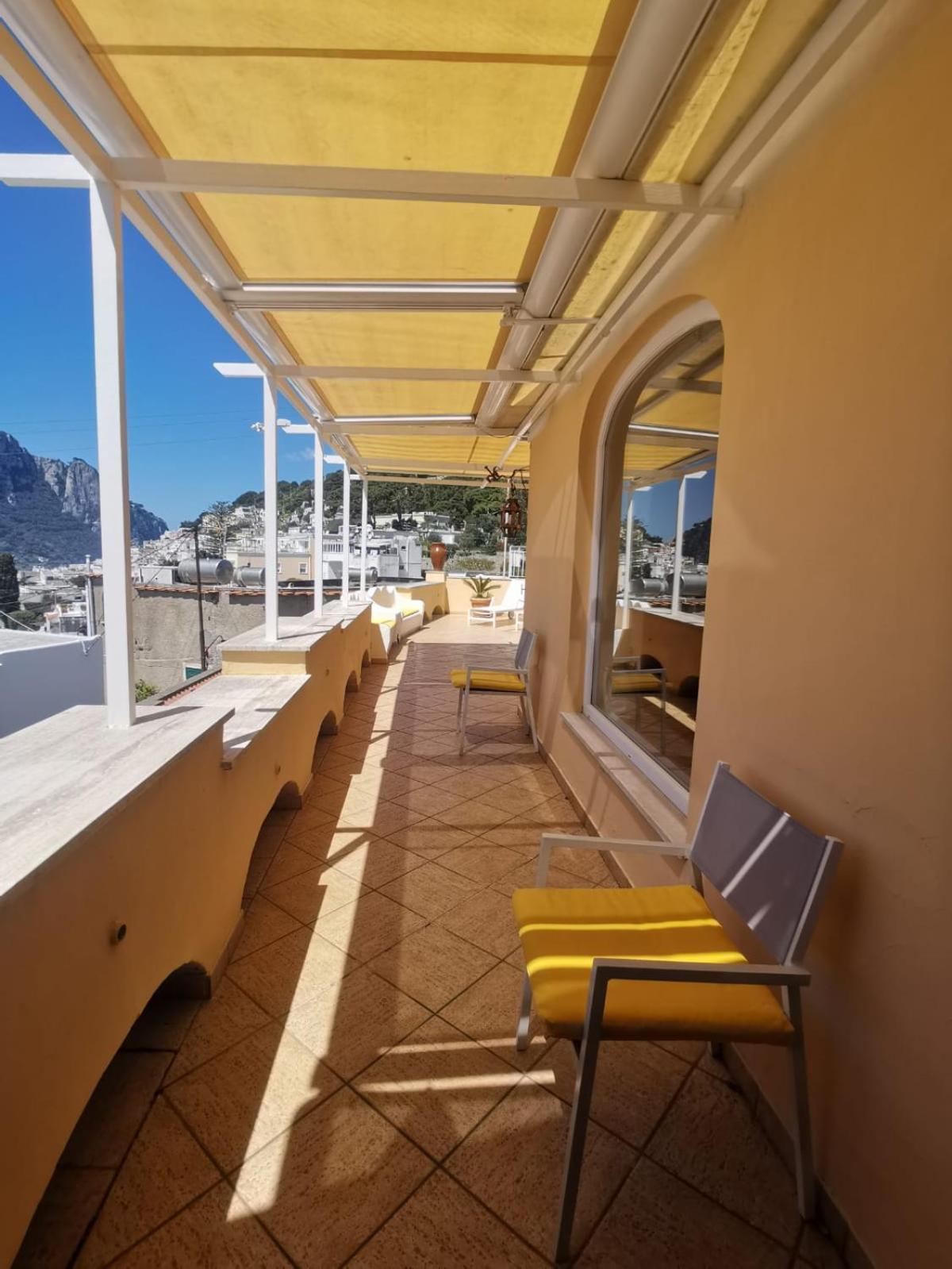 Marvelous Sea View Villa Capri Bagian luar foto