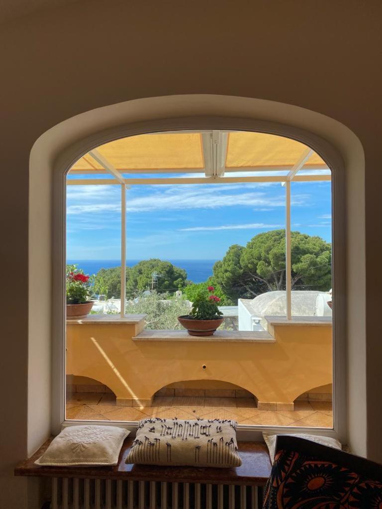 Marvelous Sea View Villa Capri Bagian luar foto